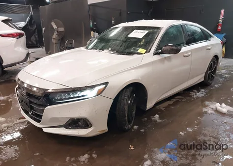 2022 Honda Accord Sport z USA, uszkodzony, nr VIN 1HGCV1F32NA061049